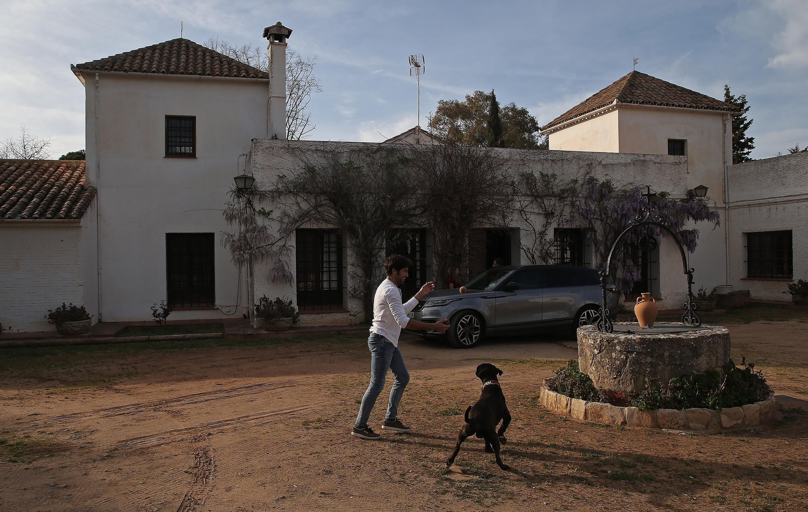 Fotos de Cayetano Rivera Ordóñez en su finca El Recreo San Cayetano en Ronda
