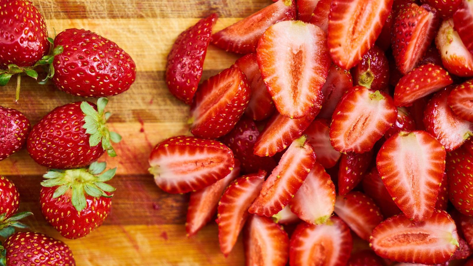 Las fresas tienen un alto contenido en vitamina C