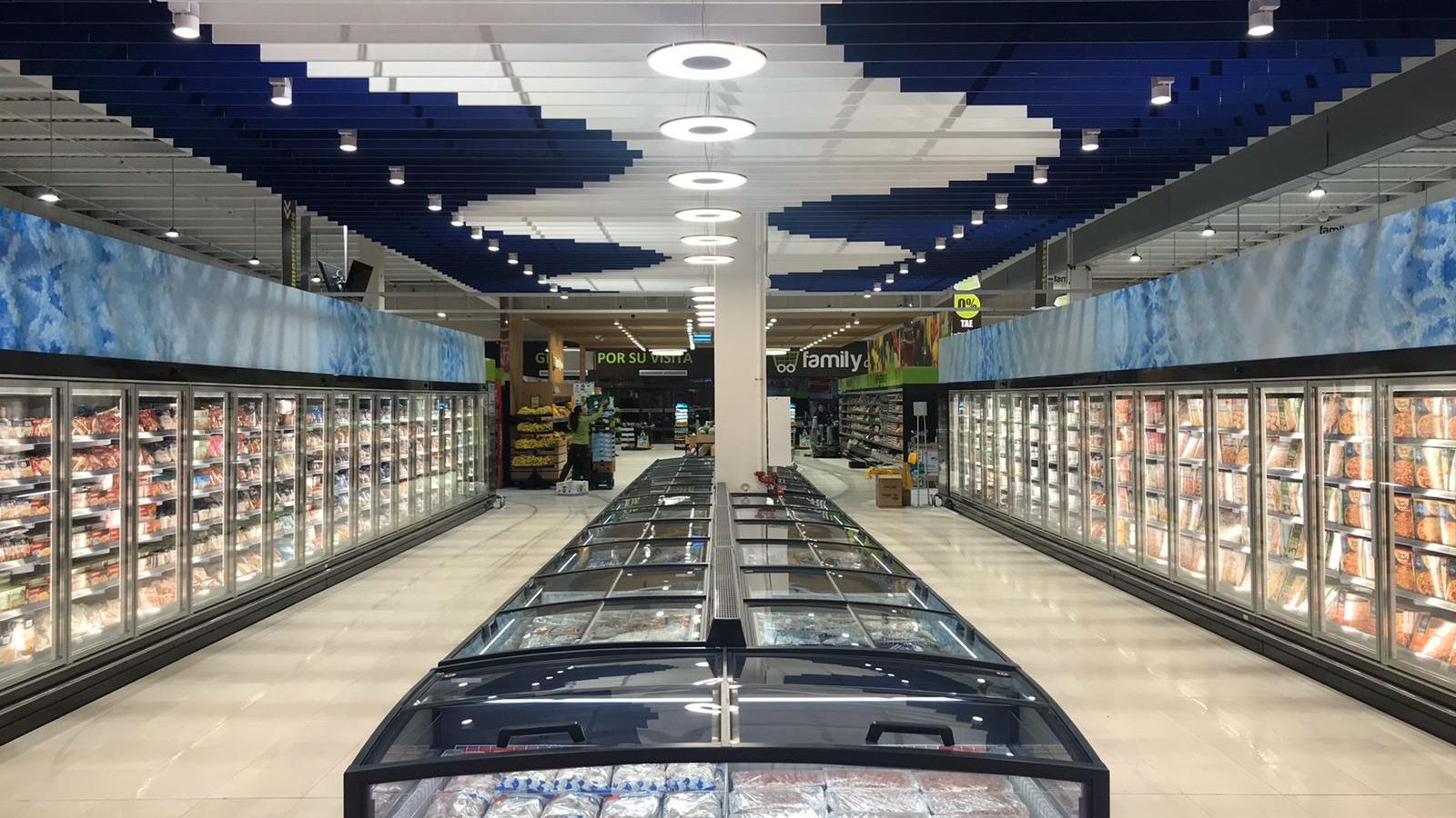 Sección de congelados.