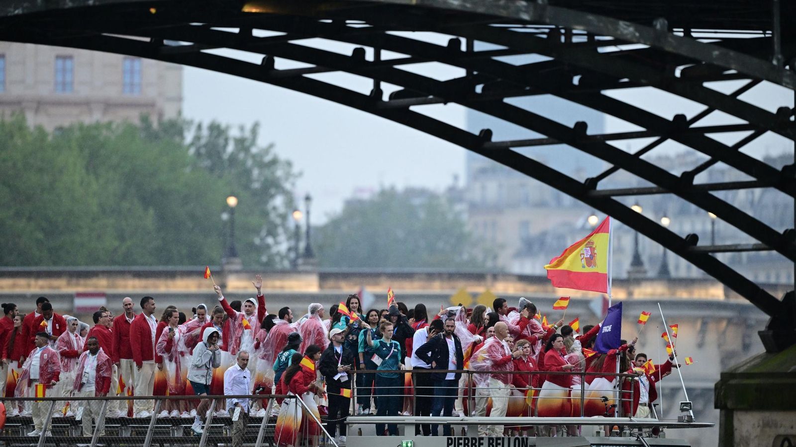 Las fotos de la ceremonia de inauguración de los Juegos Olímpicos de París 2024