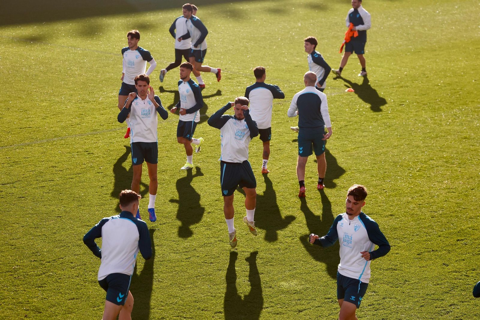 El Málaga CF se prepara para asaltar El Arcángel