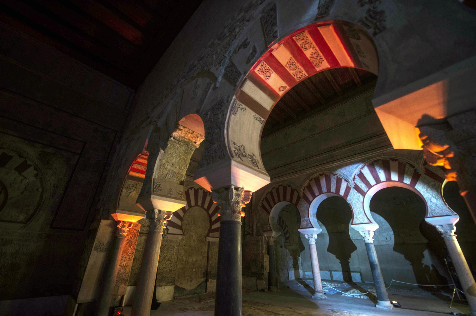 El Salón Rico de Medina Azahara.