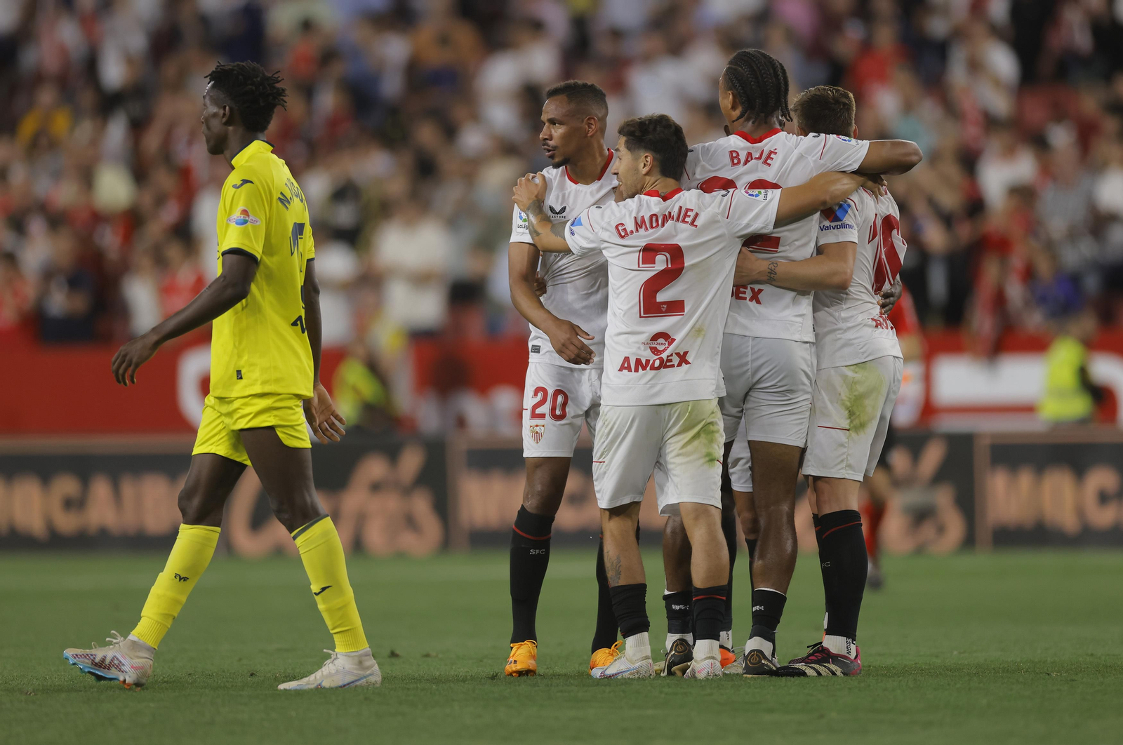 Las imágenes del Sevilla-Villarreal