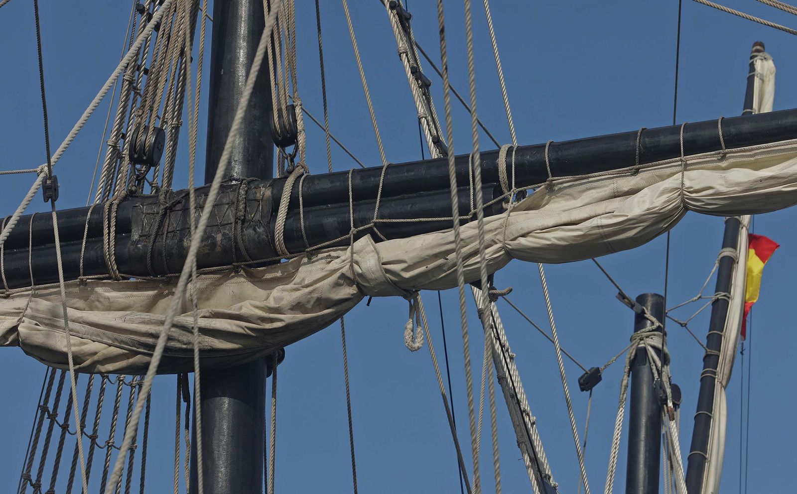 Fotos del navío Nao Victoria en Algeciras