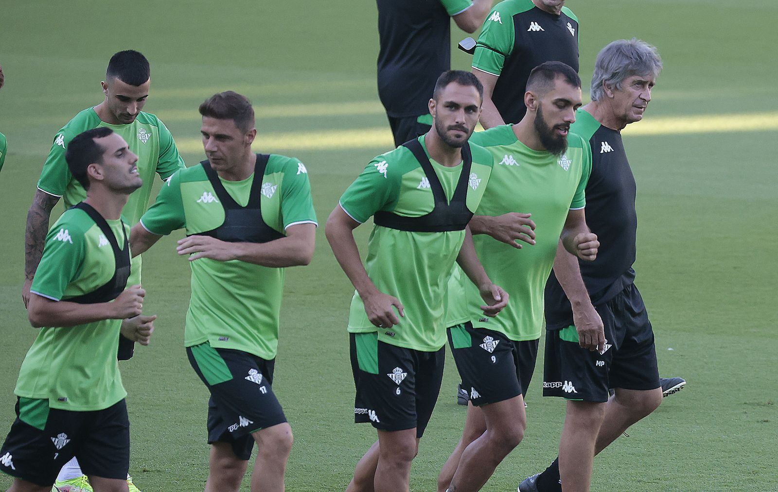 Víctor Ruiz, en un entrenamiento reciente.