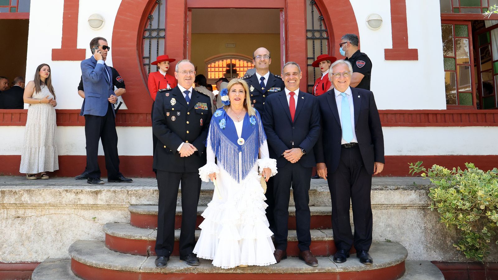 Entrega del Caballo de Oro en Jerez a la Unidad Especial de Caballería de la Policía Nacional.