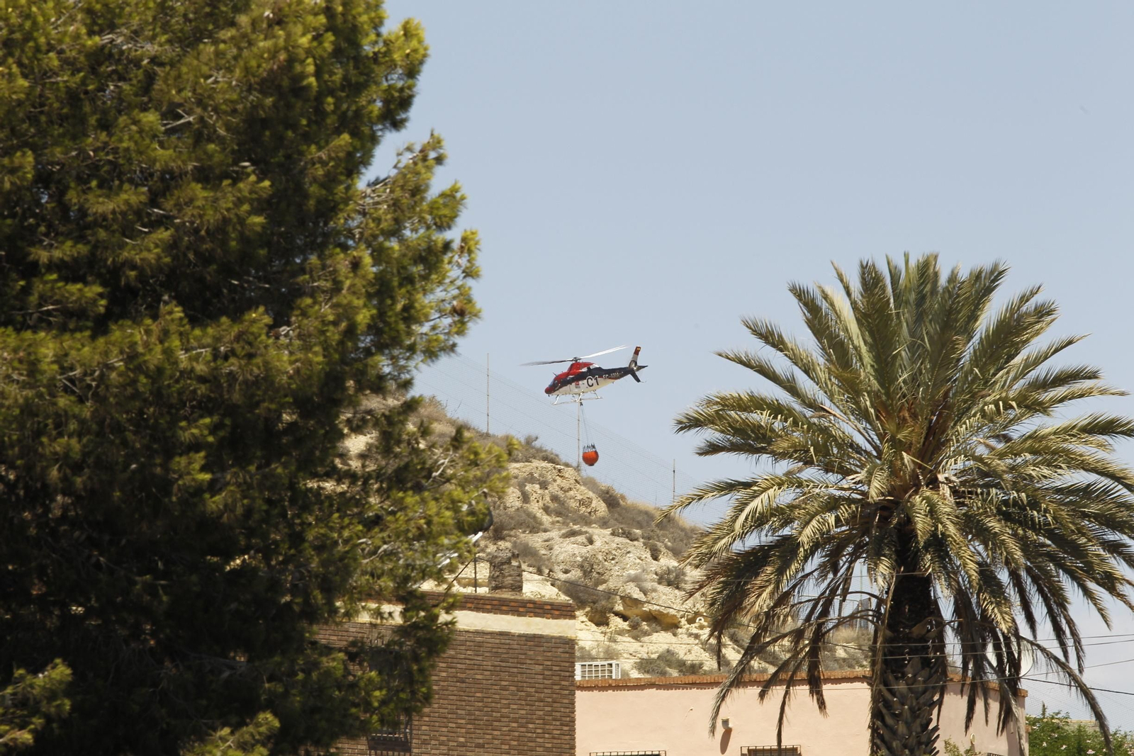 Fotogalería incendio forestal Paraje Majada del Aguilón. Huércal de Almería