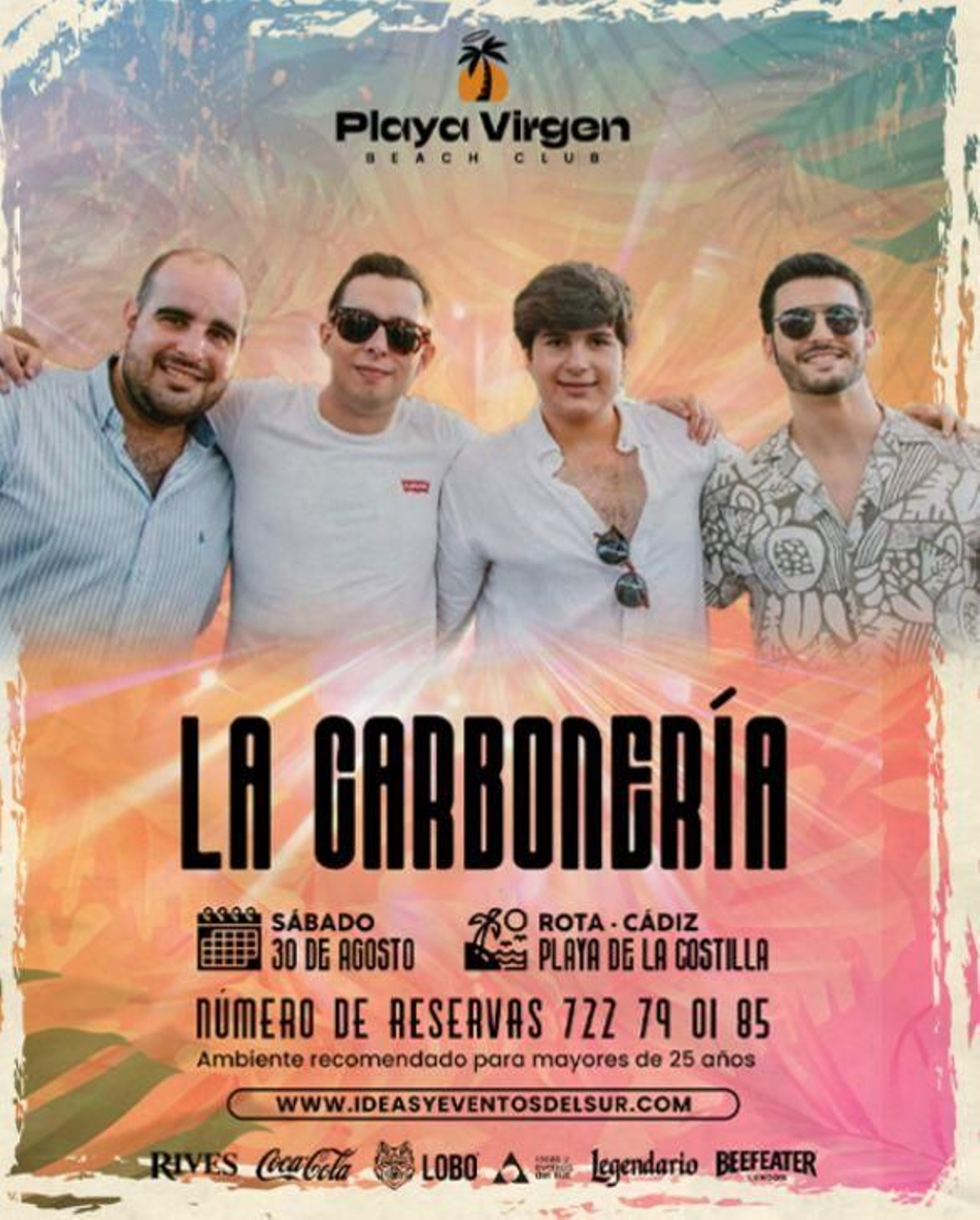 La Carbonería, en Playa Virgen. Rota.