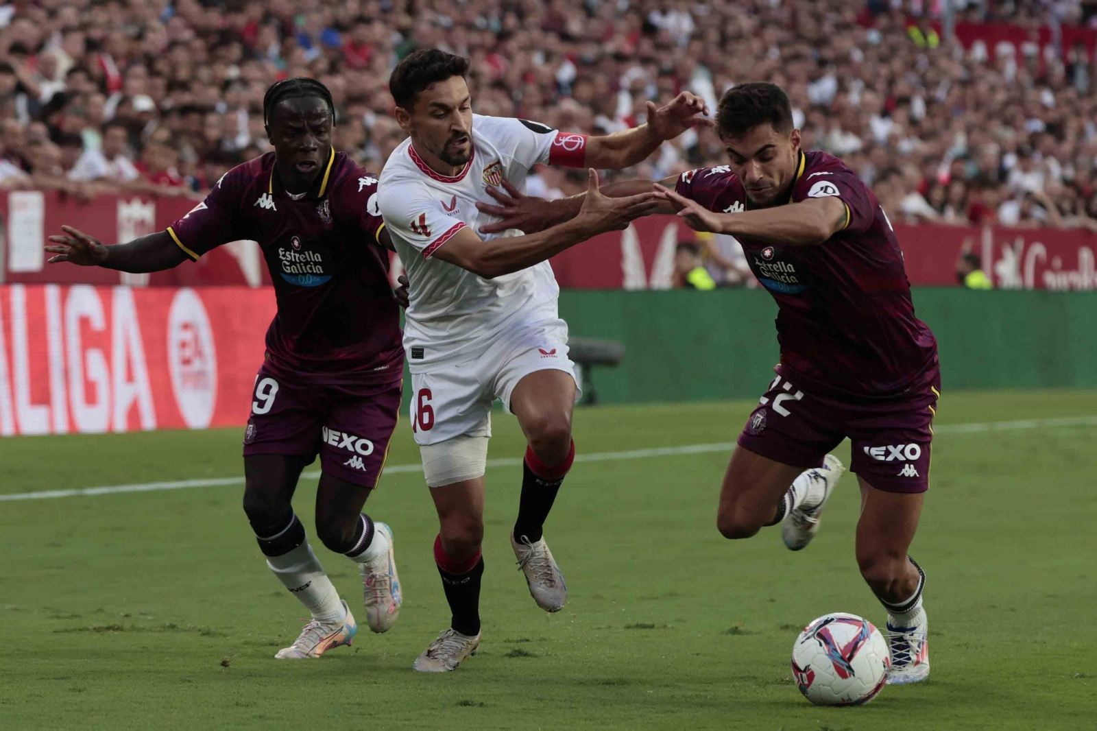 Las imágenes del Sevilla - Valladolid