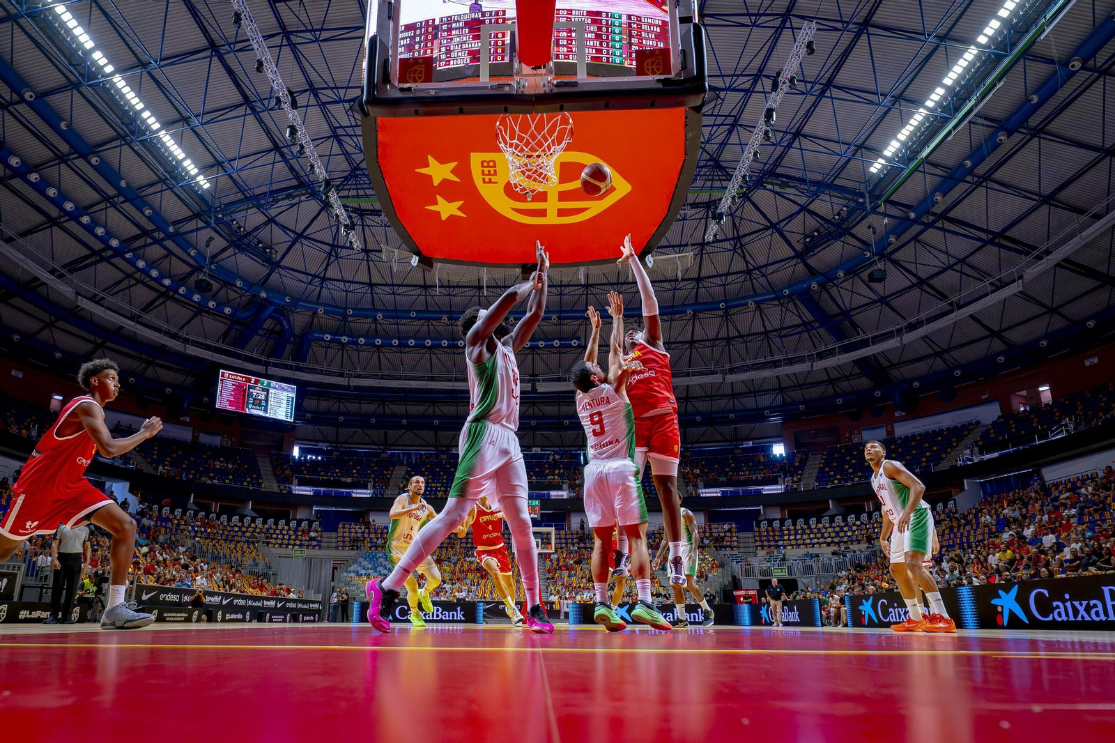 España B - Portugal en Málaga, en fotos