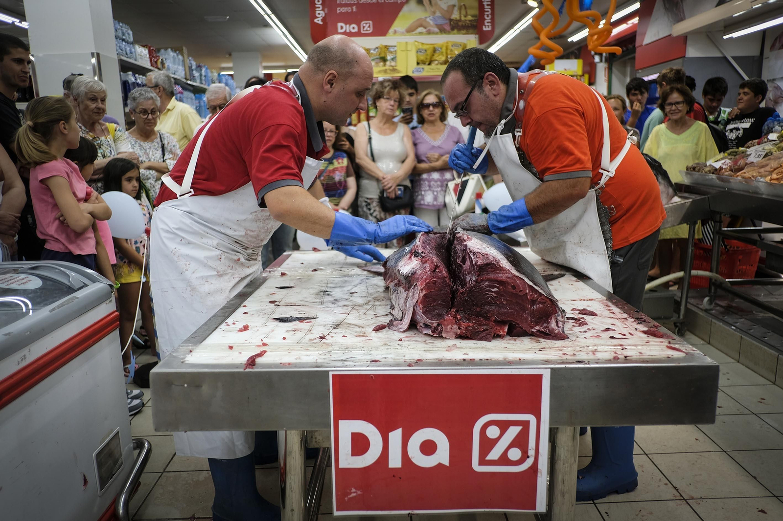 Imágenes del ronqueo en el Maxi Día del Estadio