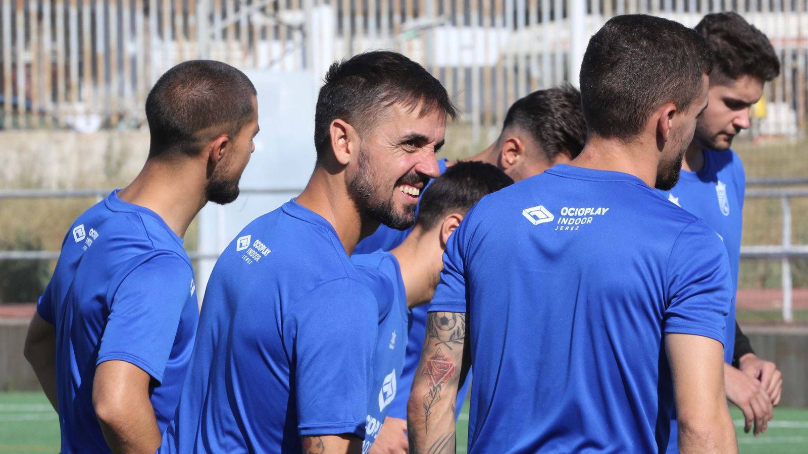 Carlos Calvo, en el entrenamiento de este viernes.
