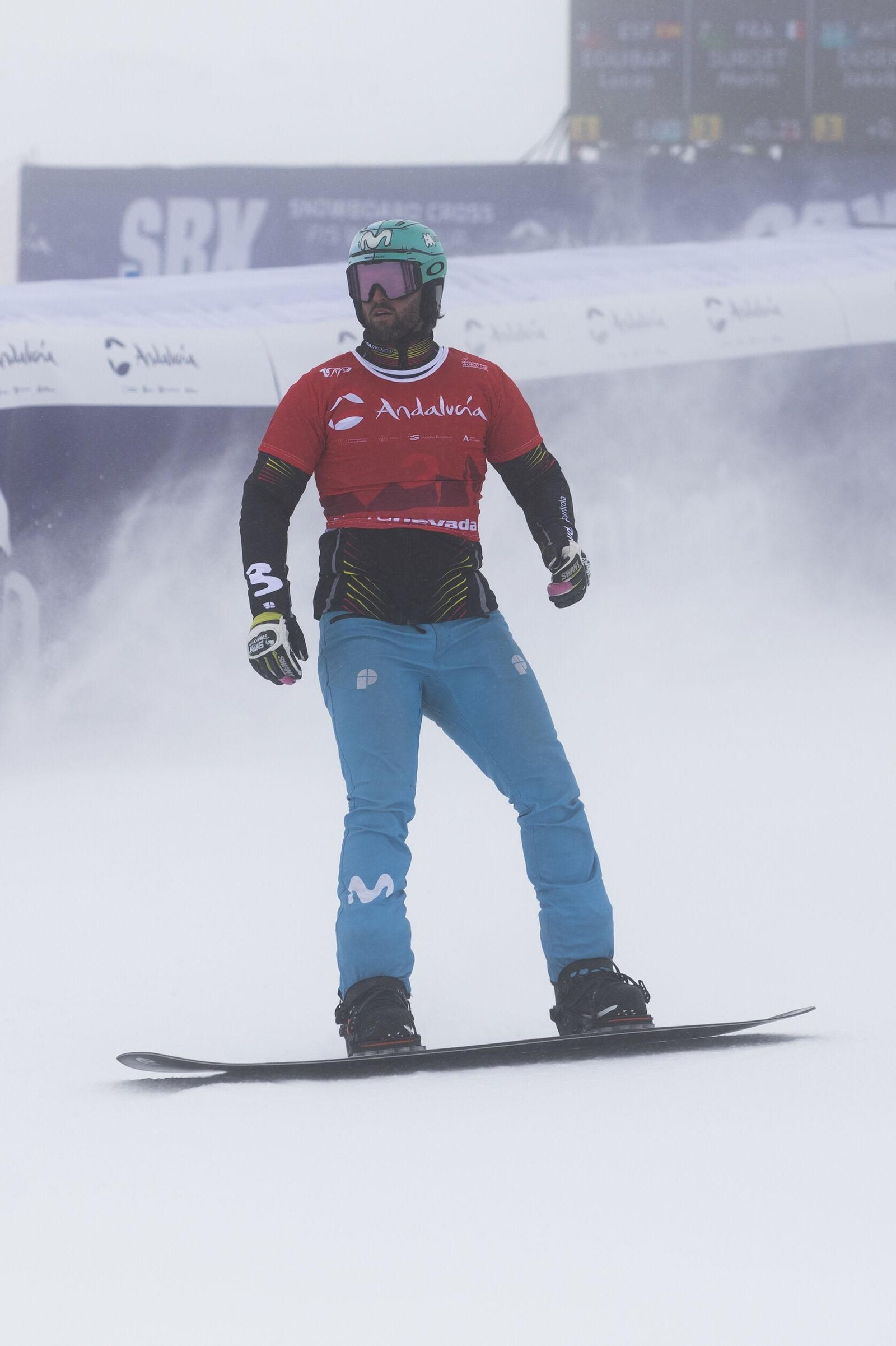 Las mejores imágenes de la segunda jornada de la Copa del Mundo de Snow en Sierra Nevada