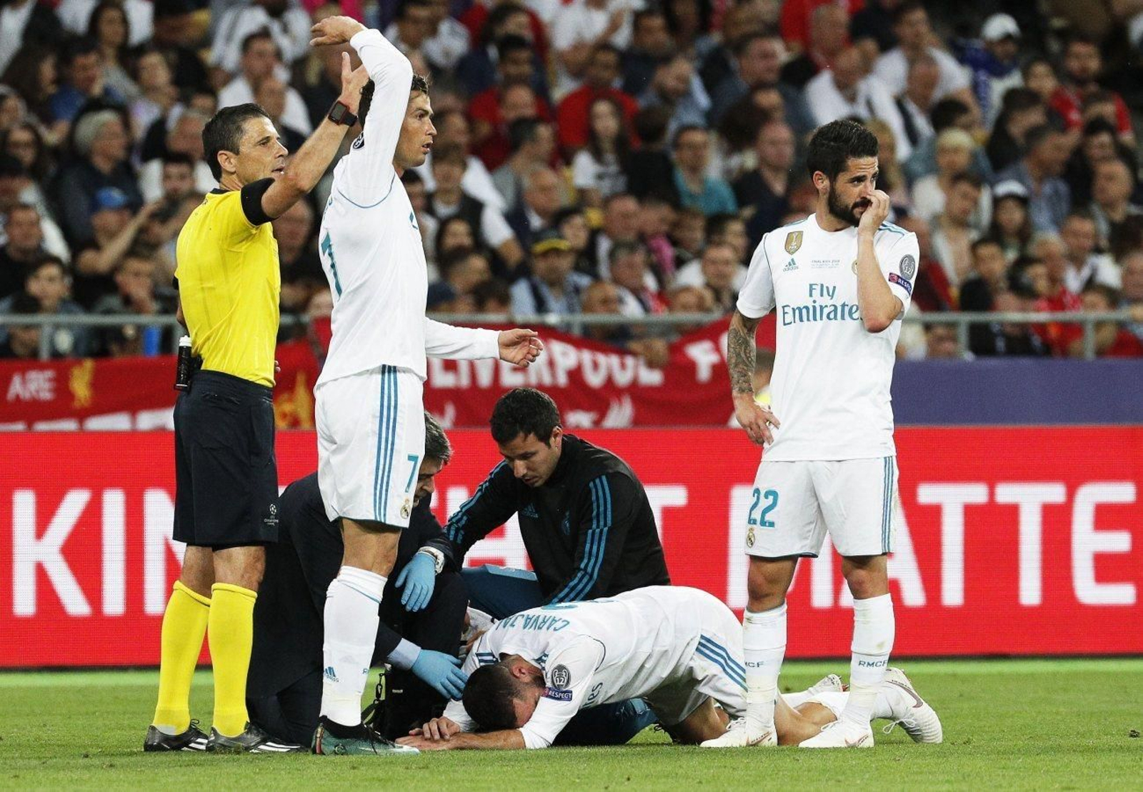 Las imágenes de la final de la Champions en Kiev