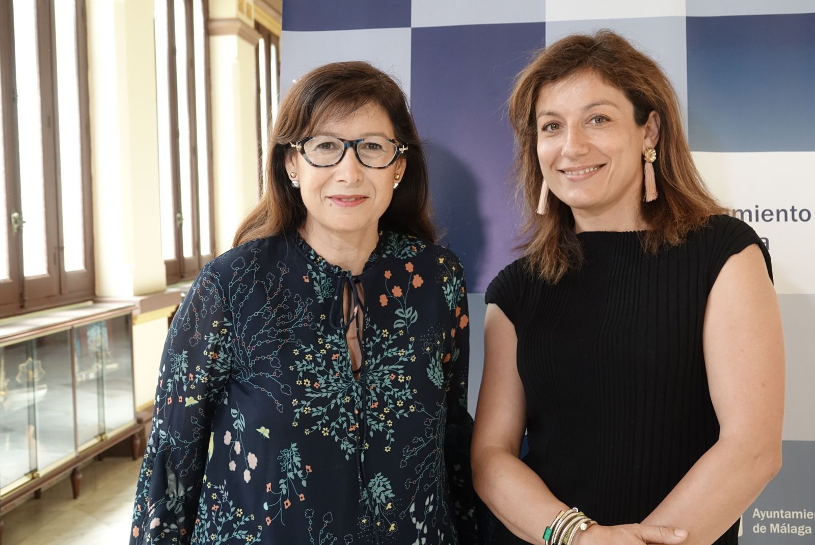 Gemma del Corral y Olga Guerrero-Pérez, en la presentación del festival.
