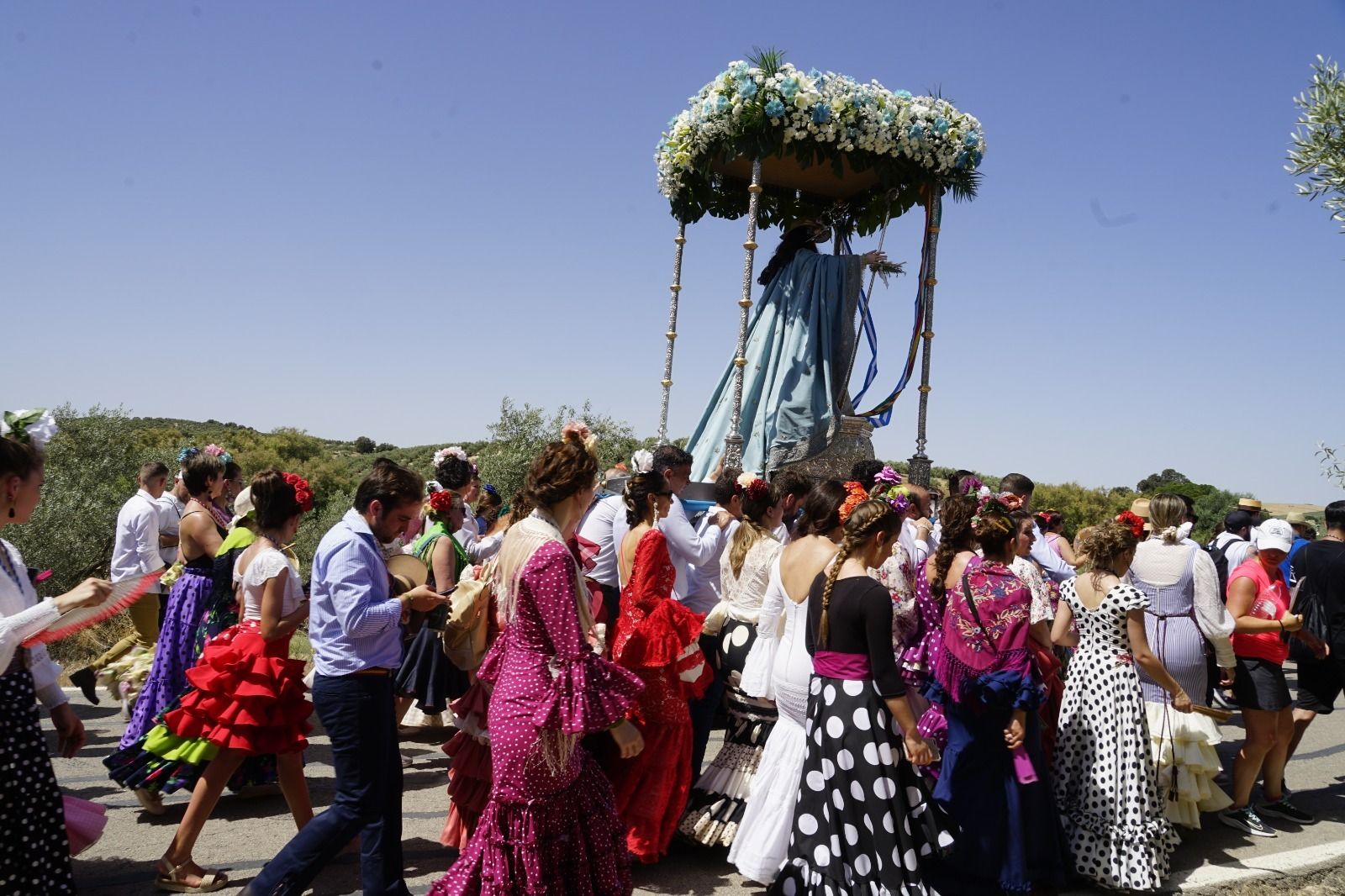 Las mejores imágenes de la romería de la Virgen de los Remedios en Aguilar de la Frontera