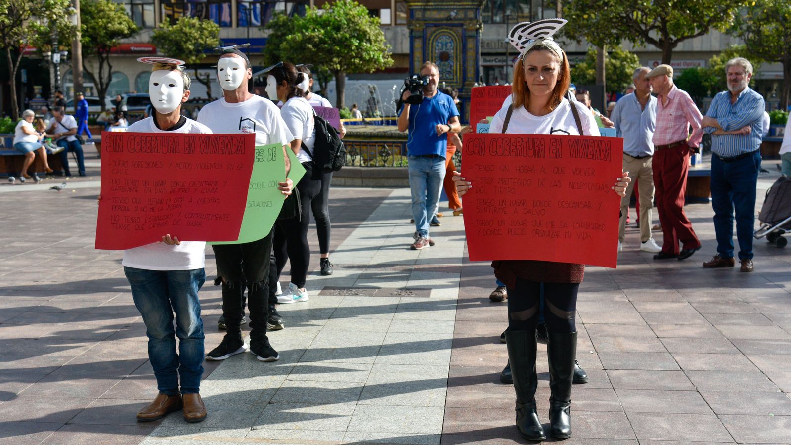 Cáritas acto del Dia Internacional Personas sin  hogar 2022