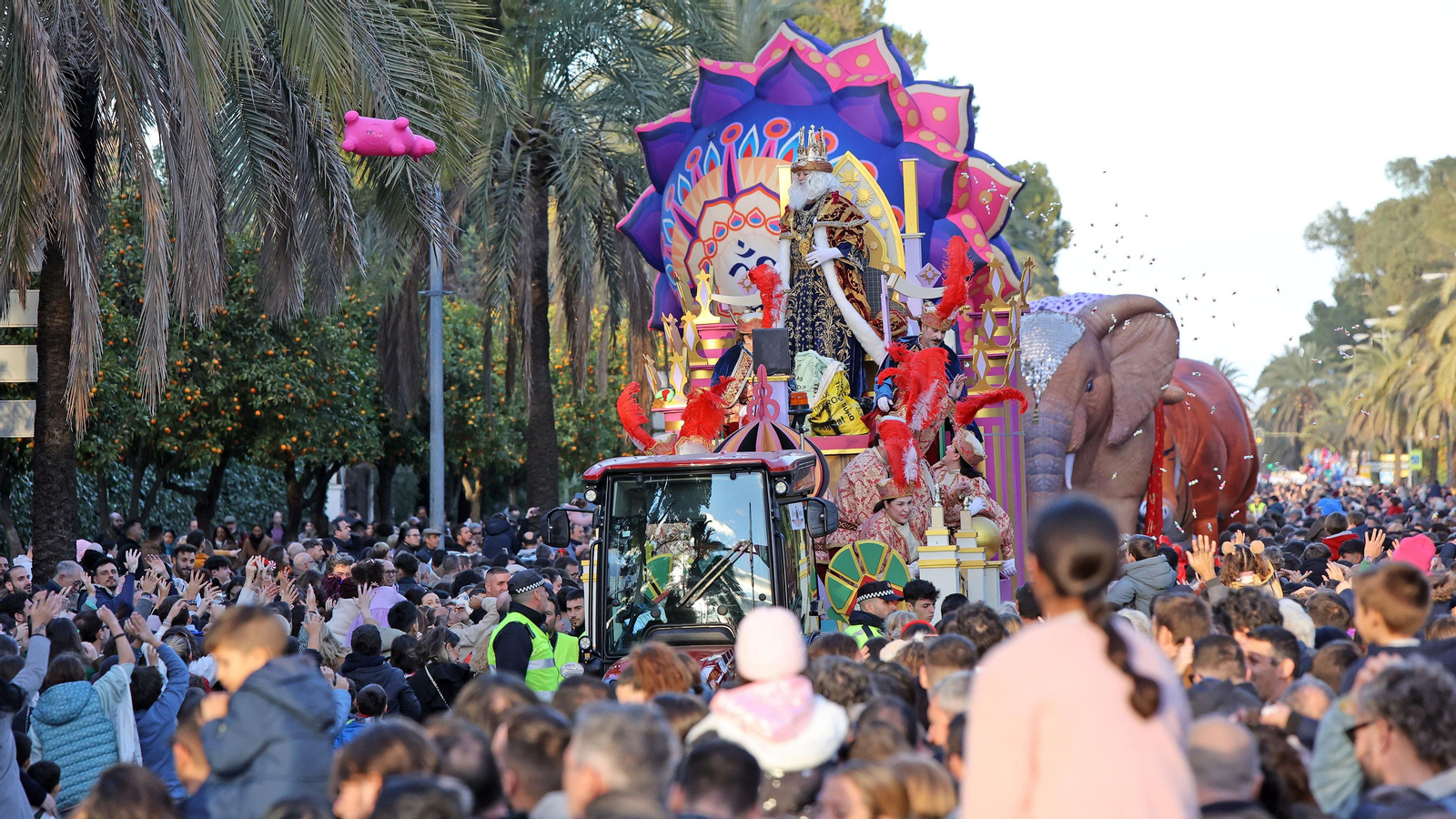 Cabalgata de los Reyes Magos 2024 de Jerez
