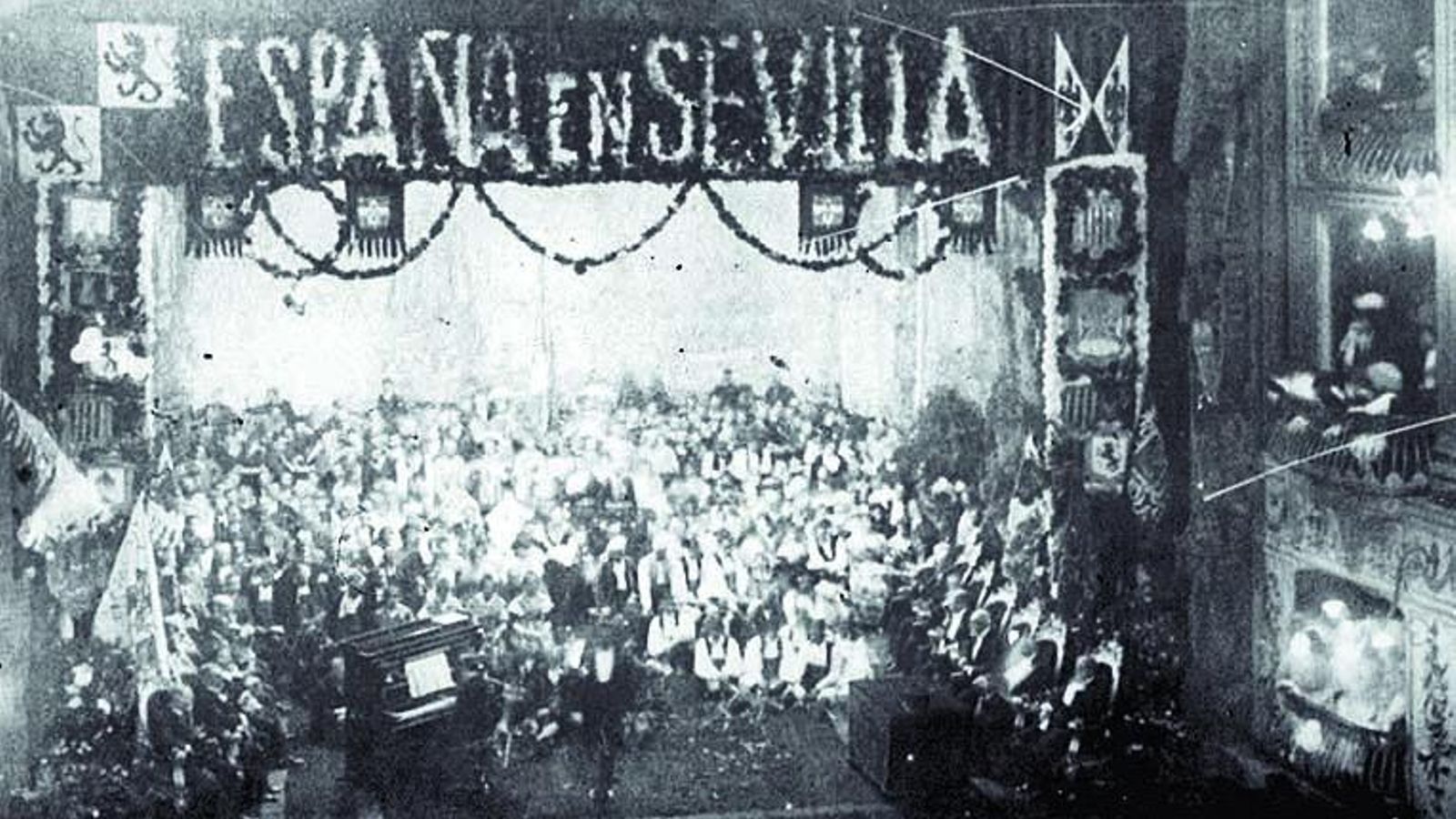 Un espectáculo en el teatro San Fernando. Un espectáculo en el teatro San Fernando.