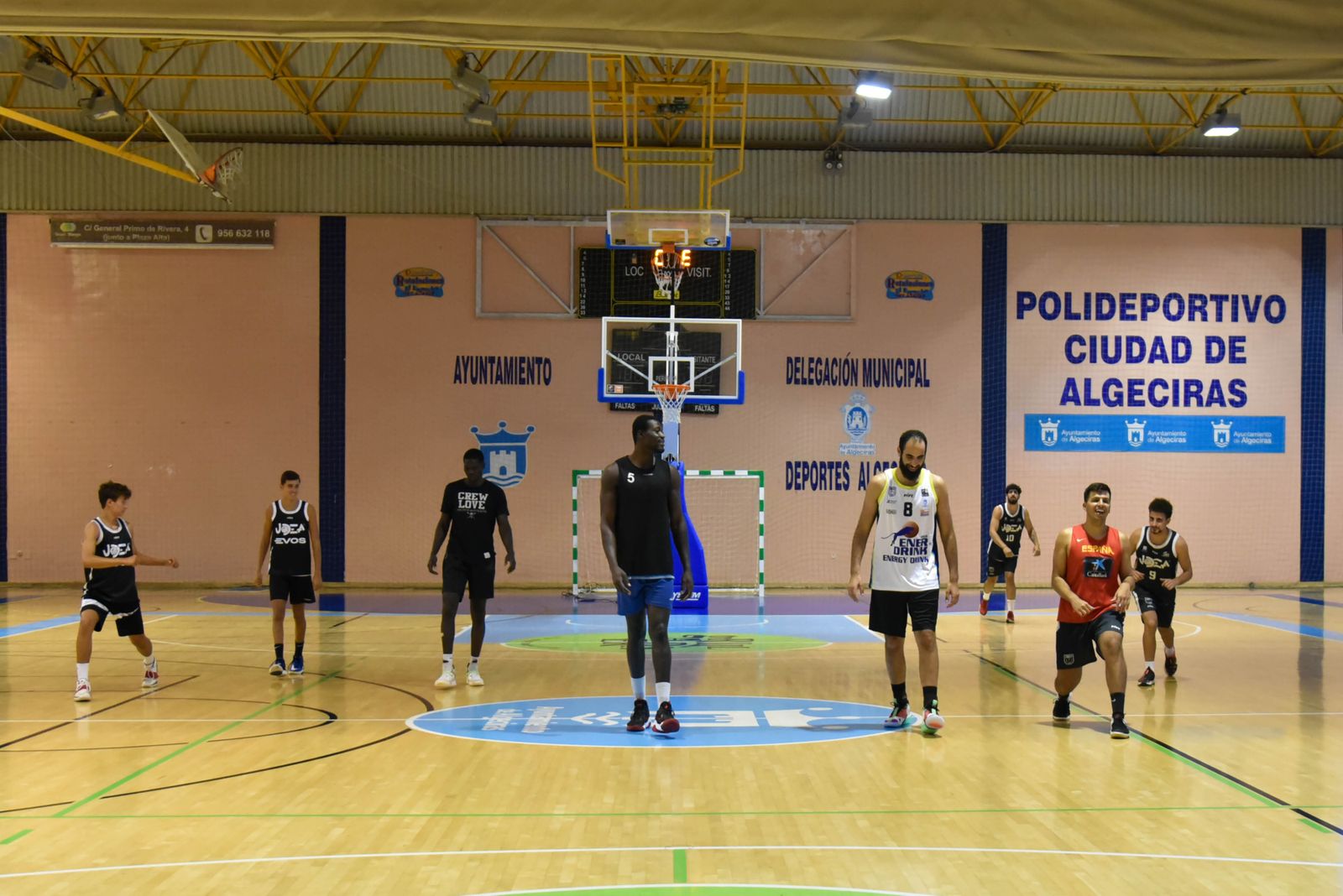 El primer entrenamiento de Udea esta pretemporada.