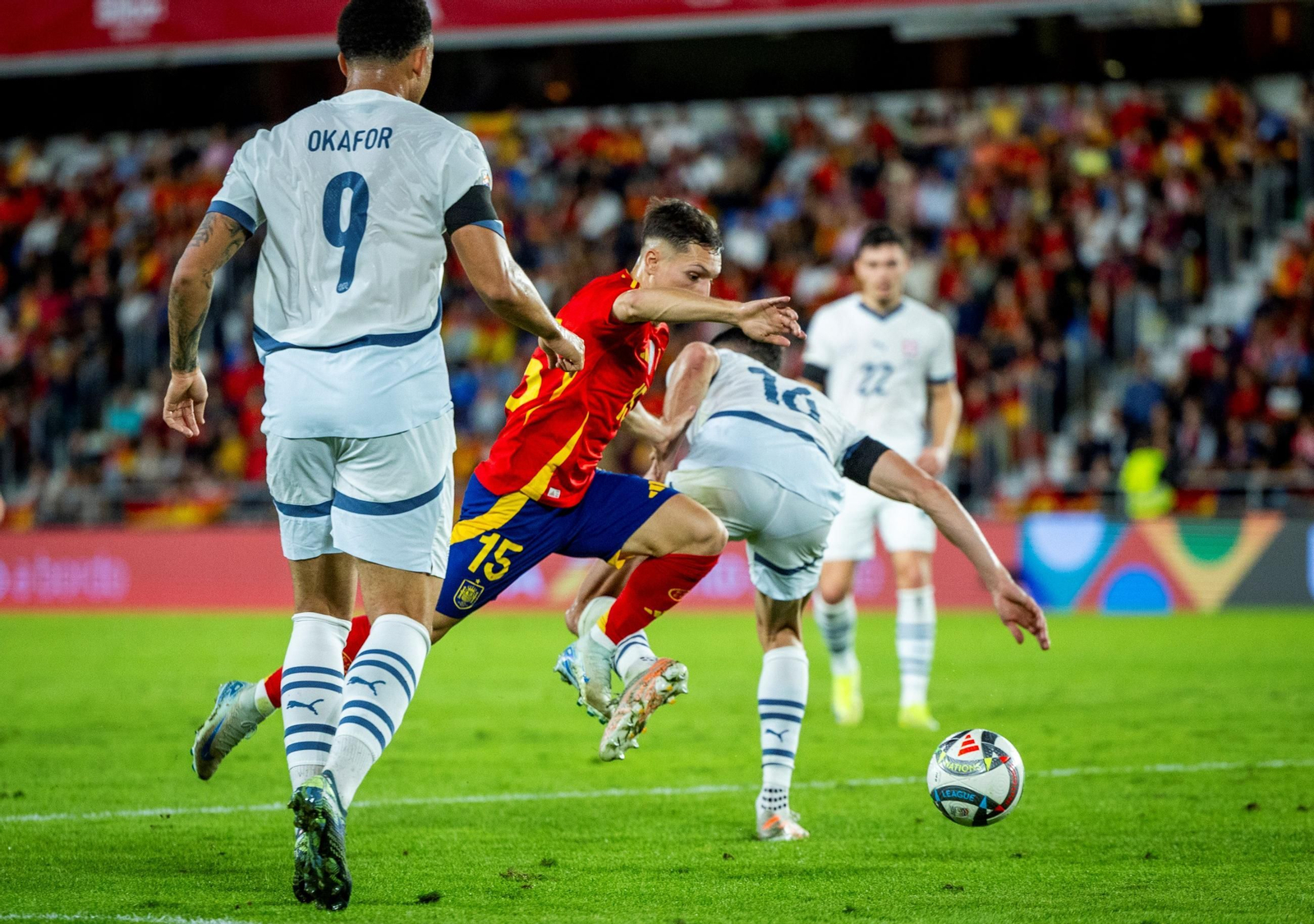 Las fotos del España-Suiza