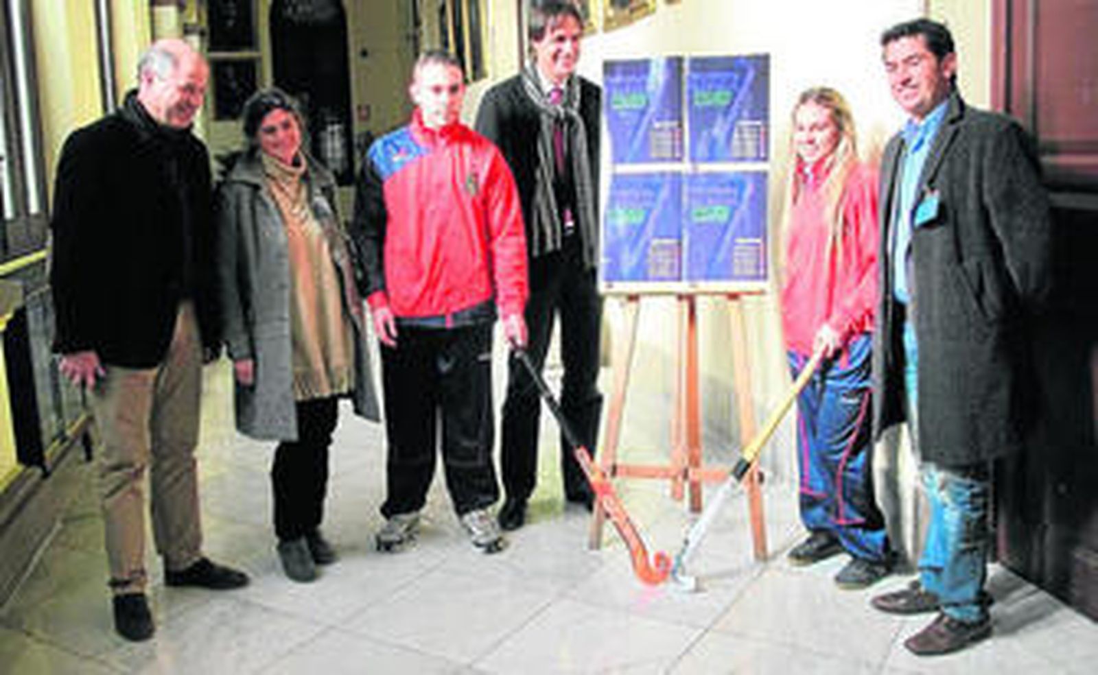 Una imagen de la presentación del evento, en el Ayuntamiento.