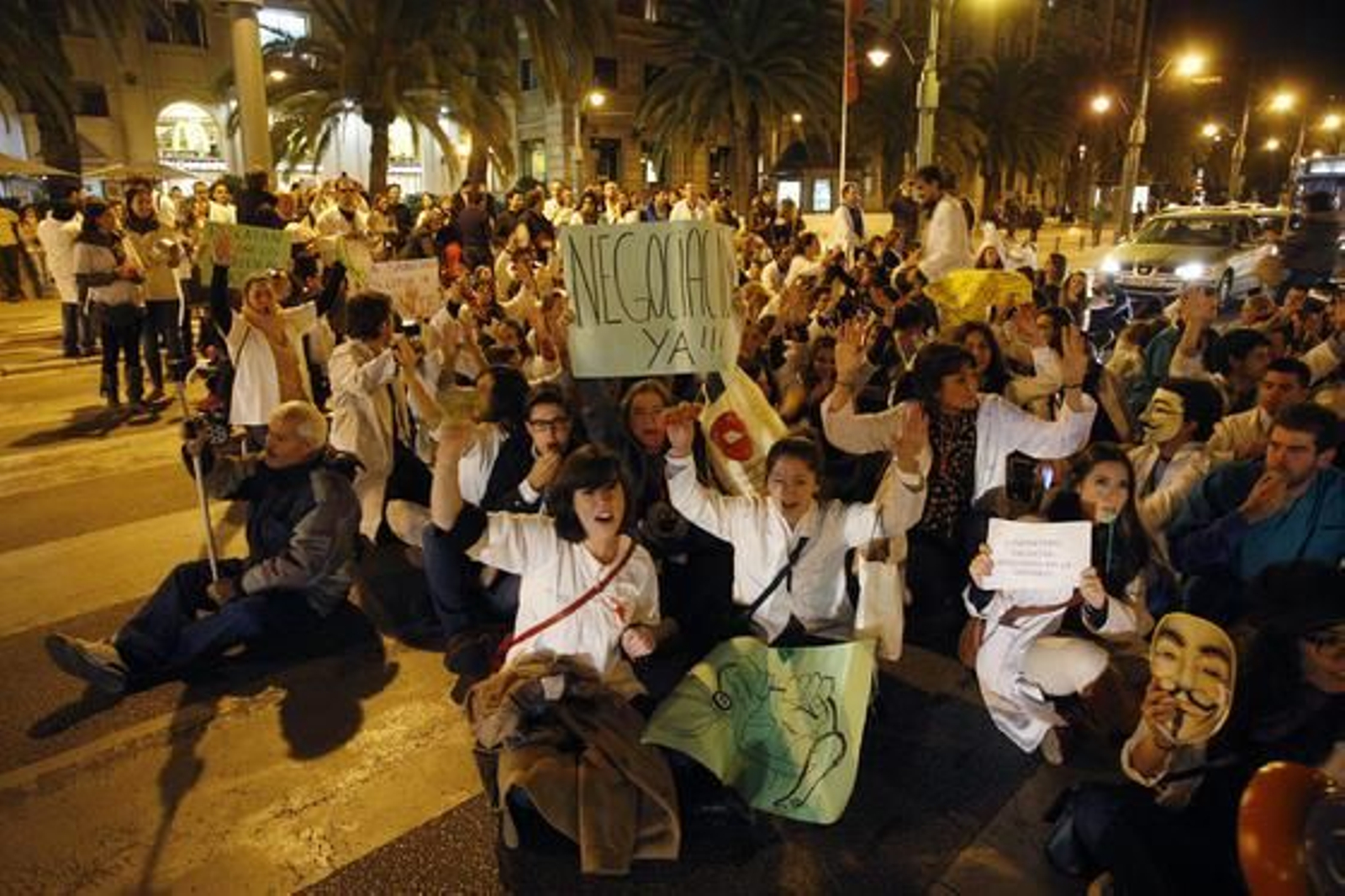 Las imágenes de la protesta de los MIR

Foto: Javier Albiñana
