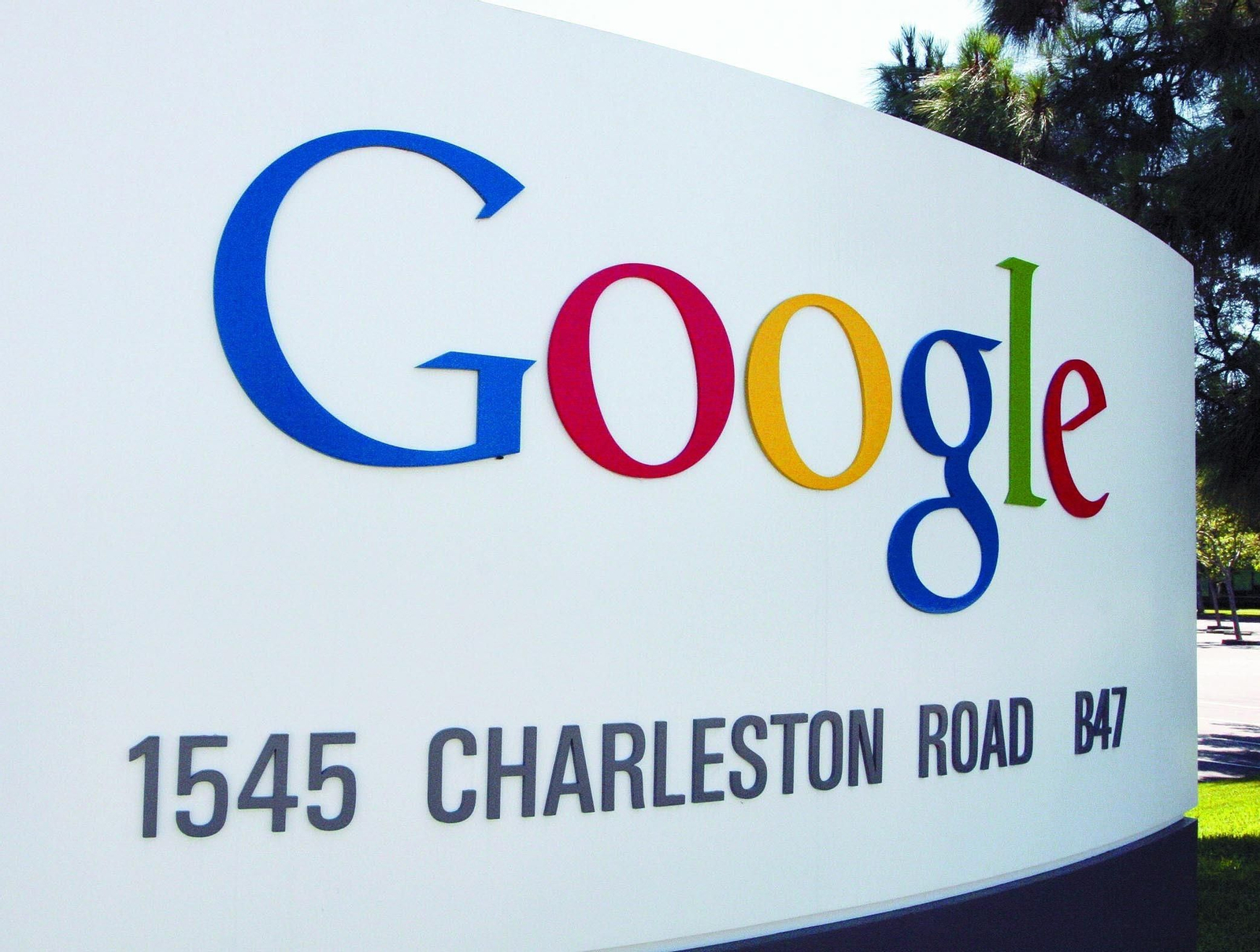 Una imagen de la sede central de Google.