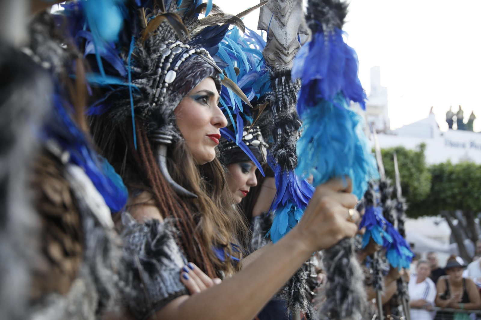El gran desfile de Moros y Cristianos de Mojácar, en imágenes