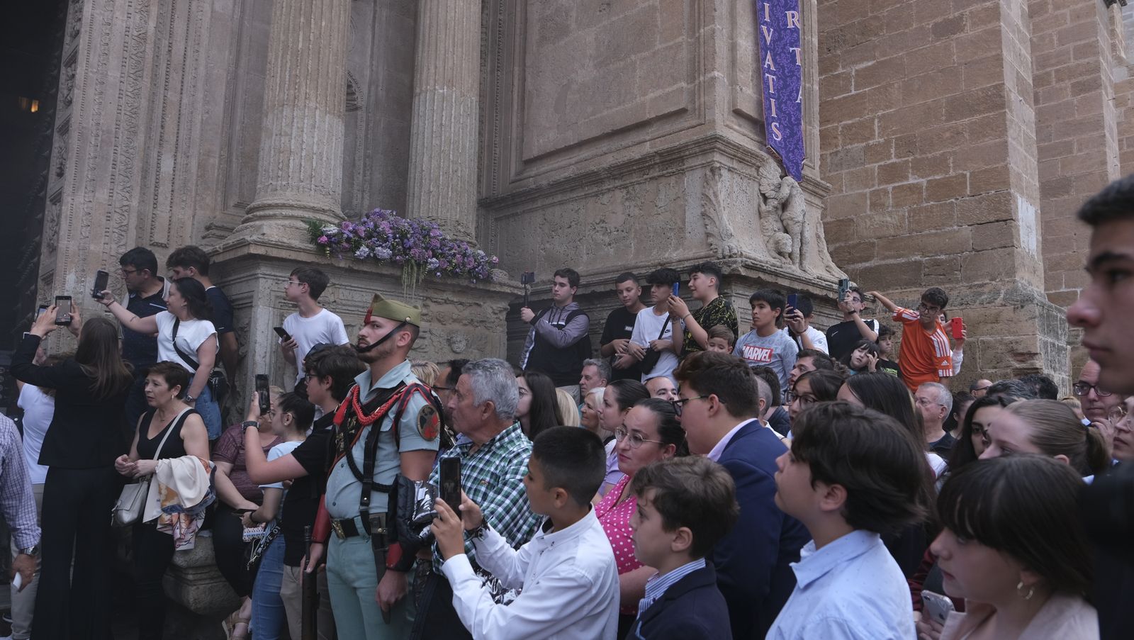 Imágenes de la salida extraordinaria de Jesús Cautivo de Medinaceli, por su 75 aniversario, Almería