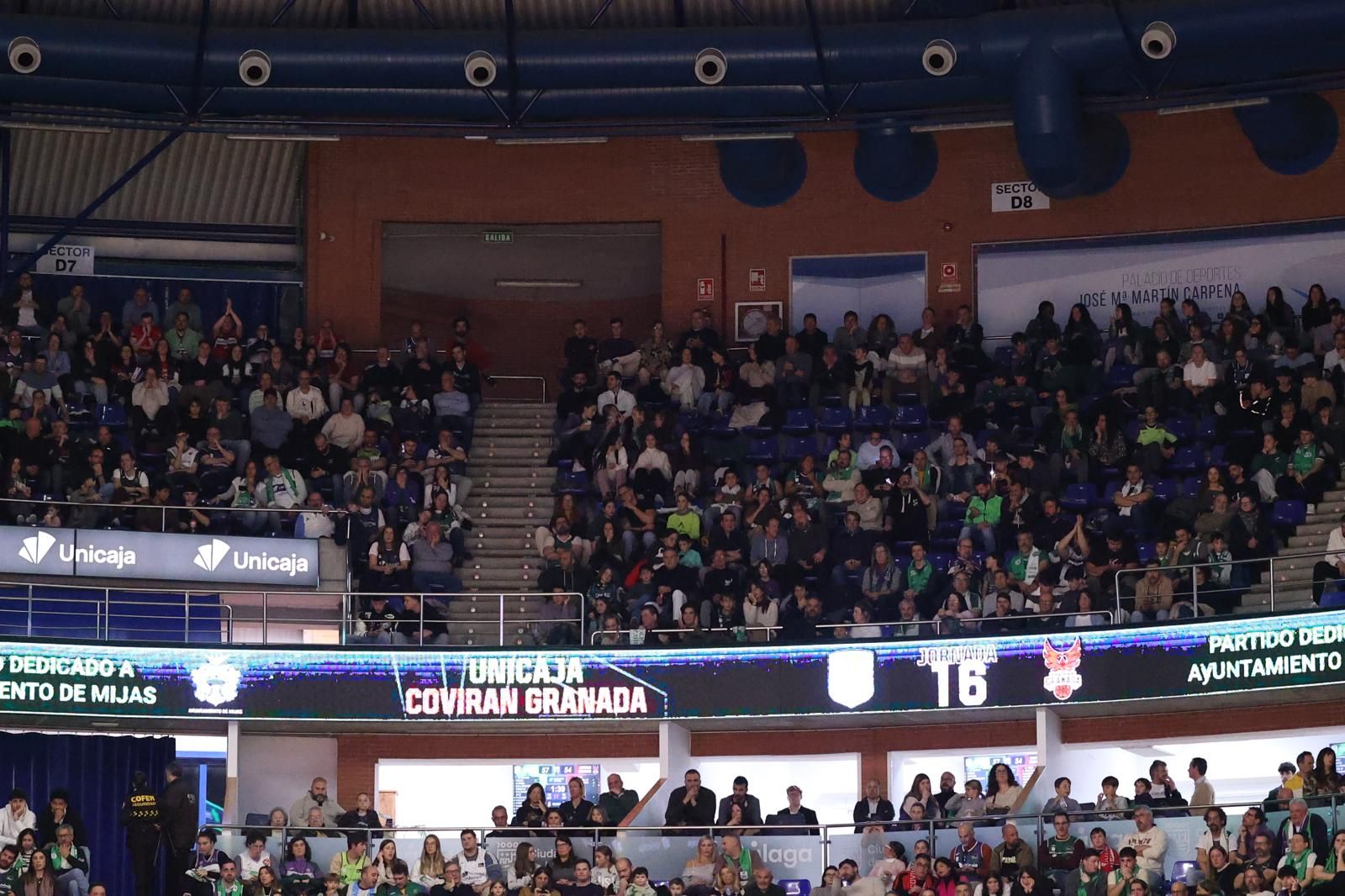 El Unicaja-Covirán Granada, en fotos