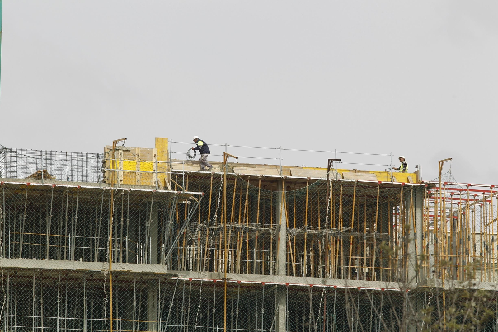 Fotogalería coronavirus a pie de obra en Almería