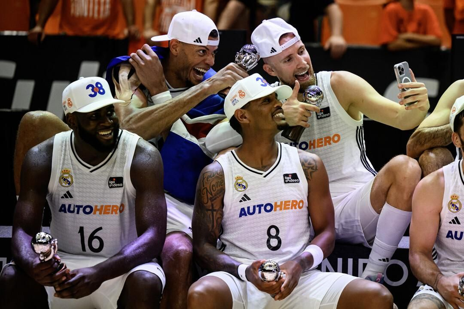 Las fotos del título del Real Madrid en baloncesto