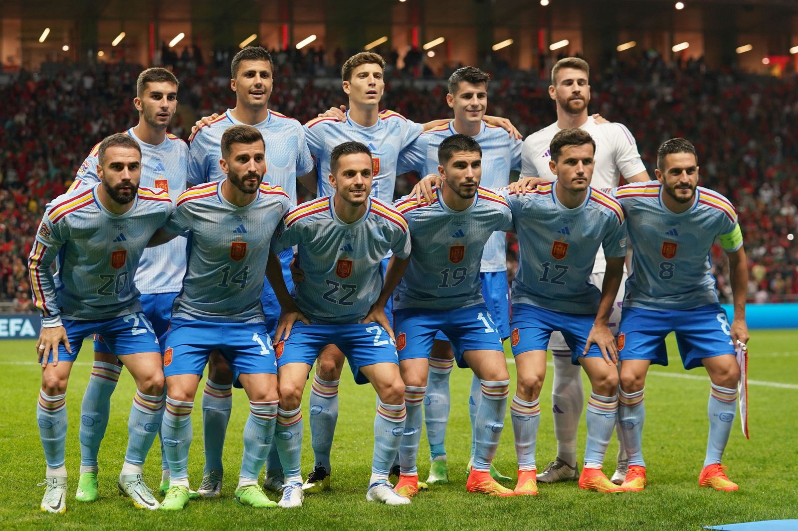 Las imágenes del triunfo de España en Portugal