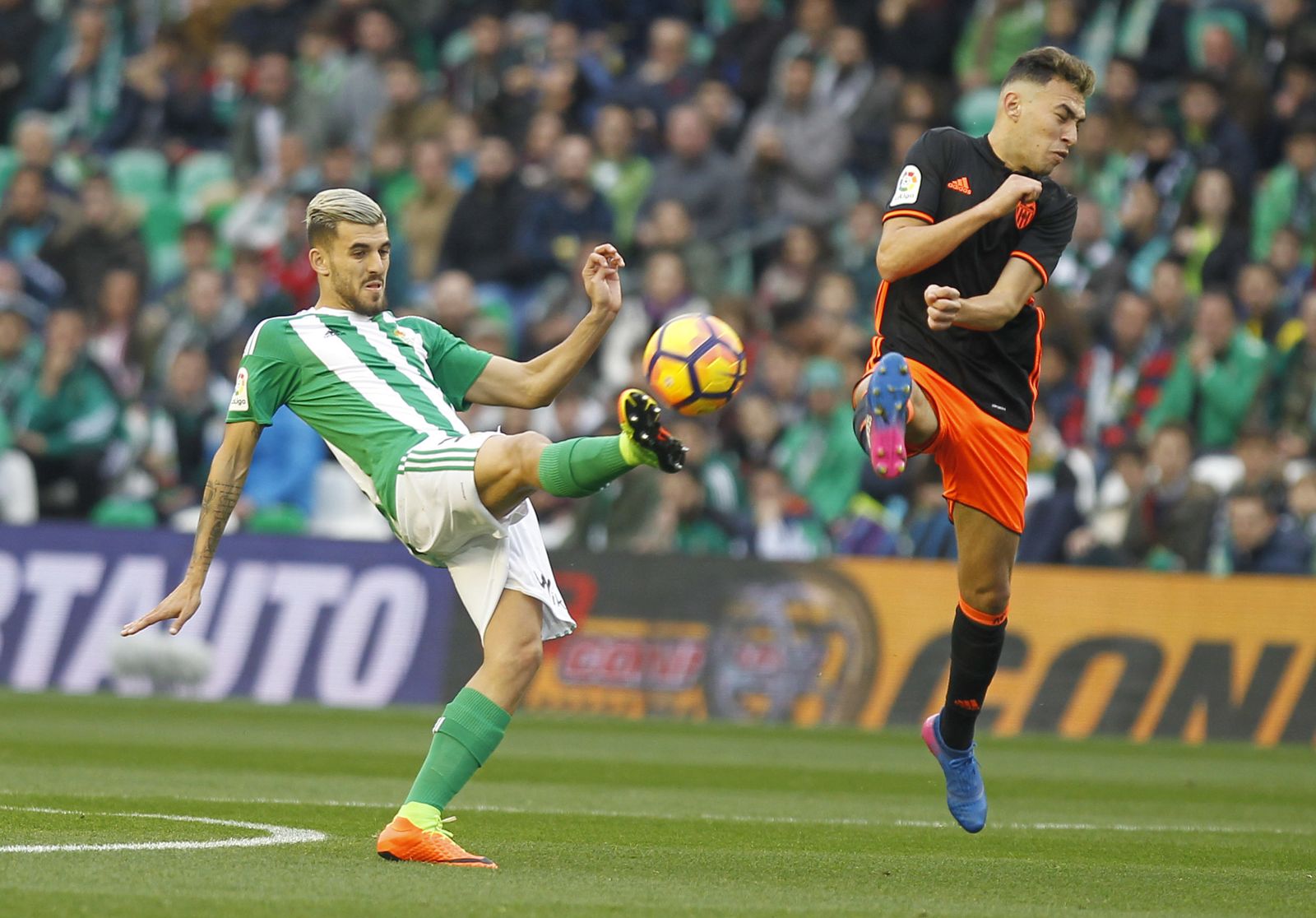 El Betis-Valencia, en imágenes