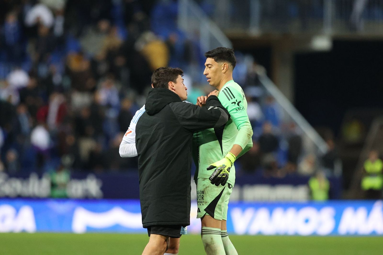 El Málaga CF-Real Zaragoza, en fotos