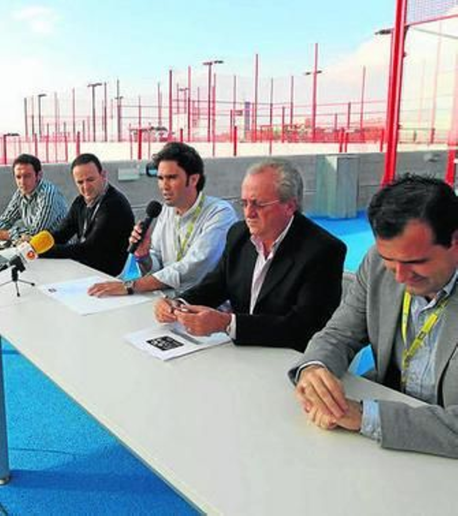 José Gómez, Guillermo Blanes, Javier Belver, Clemente y Miras.