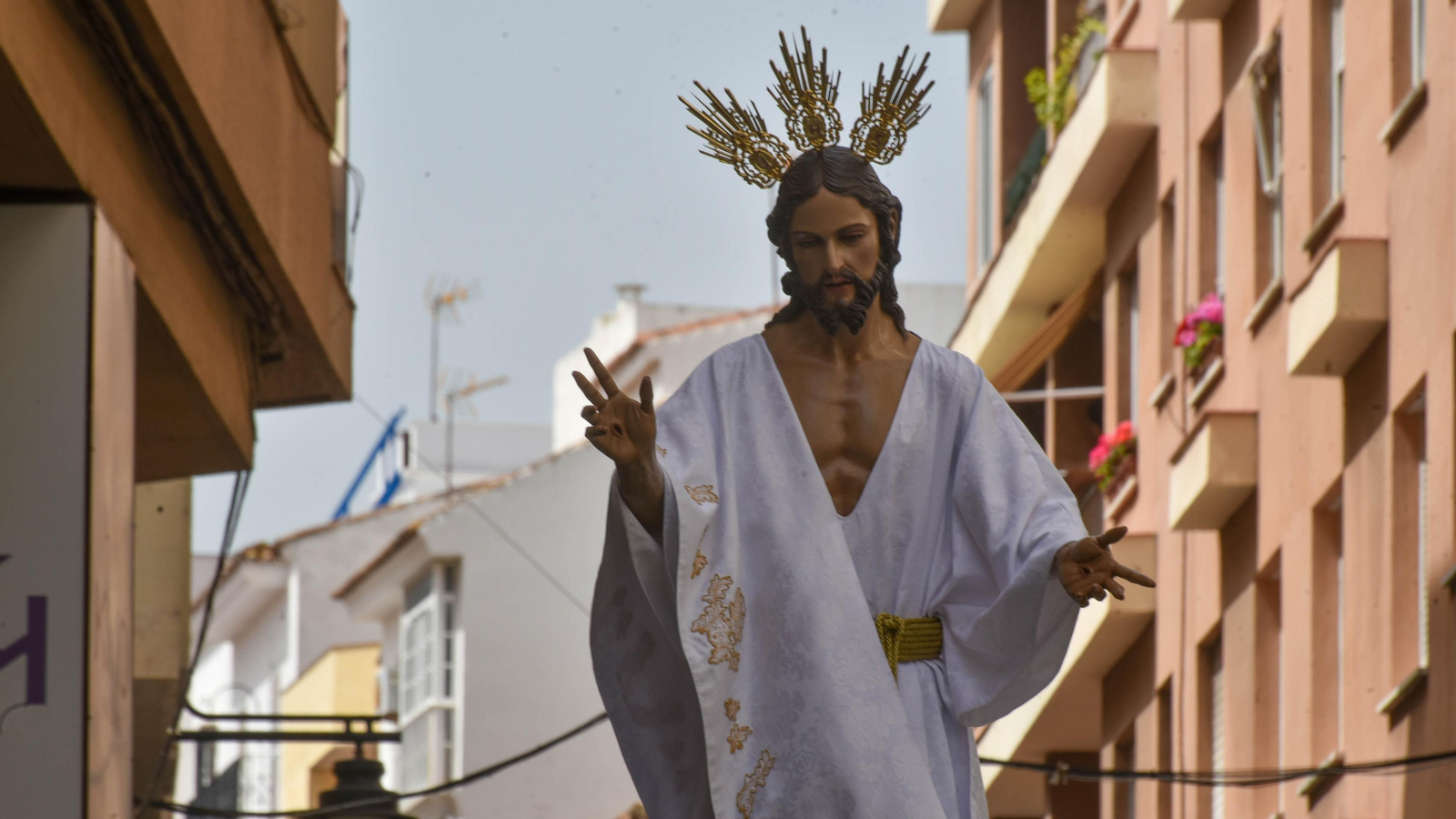 Fotos de la procesión del Resucitado en Algeciras