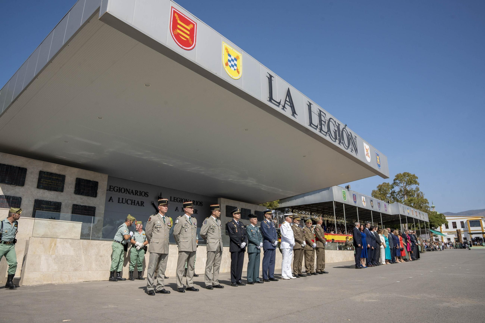 El CV (105) aniversario fundacional de la Legión