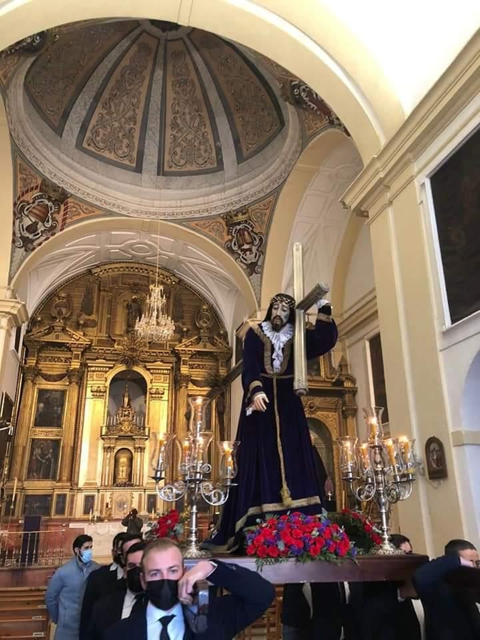 El traslado de las tallas de Pedro Muñoz de Toro en Lucena, en fotografías