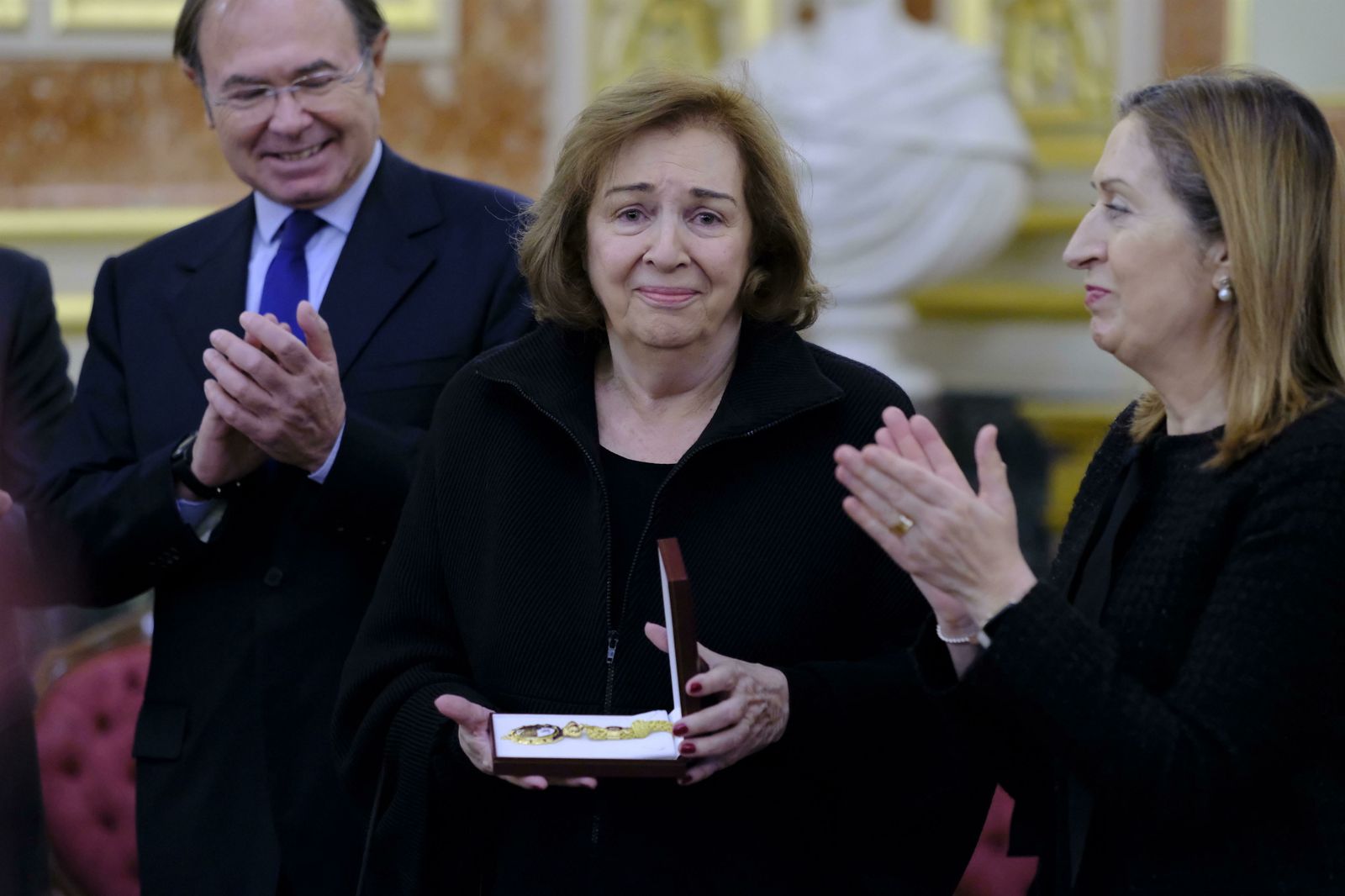Las imágenes del homenaje a Pérez Llorca en el Congreso