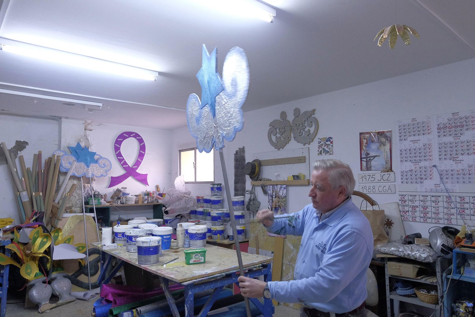 Los preparativos de la Cabalgata de Reyes Magos de Sevilla, en imágenes