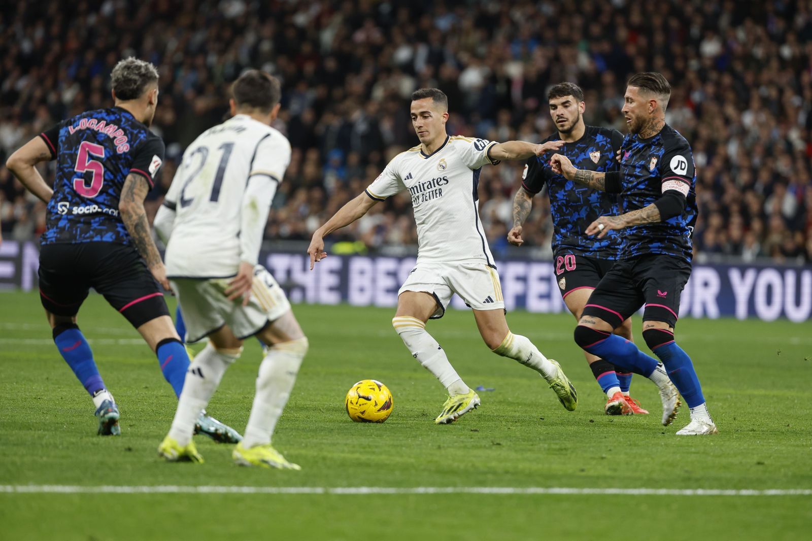 Las fotos del Real Madrid - Sevilla de Liga