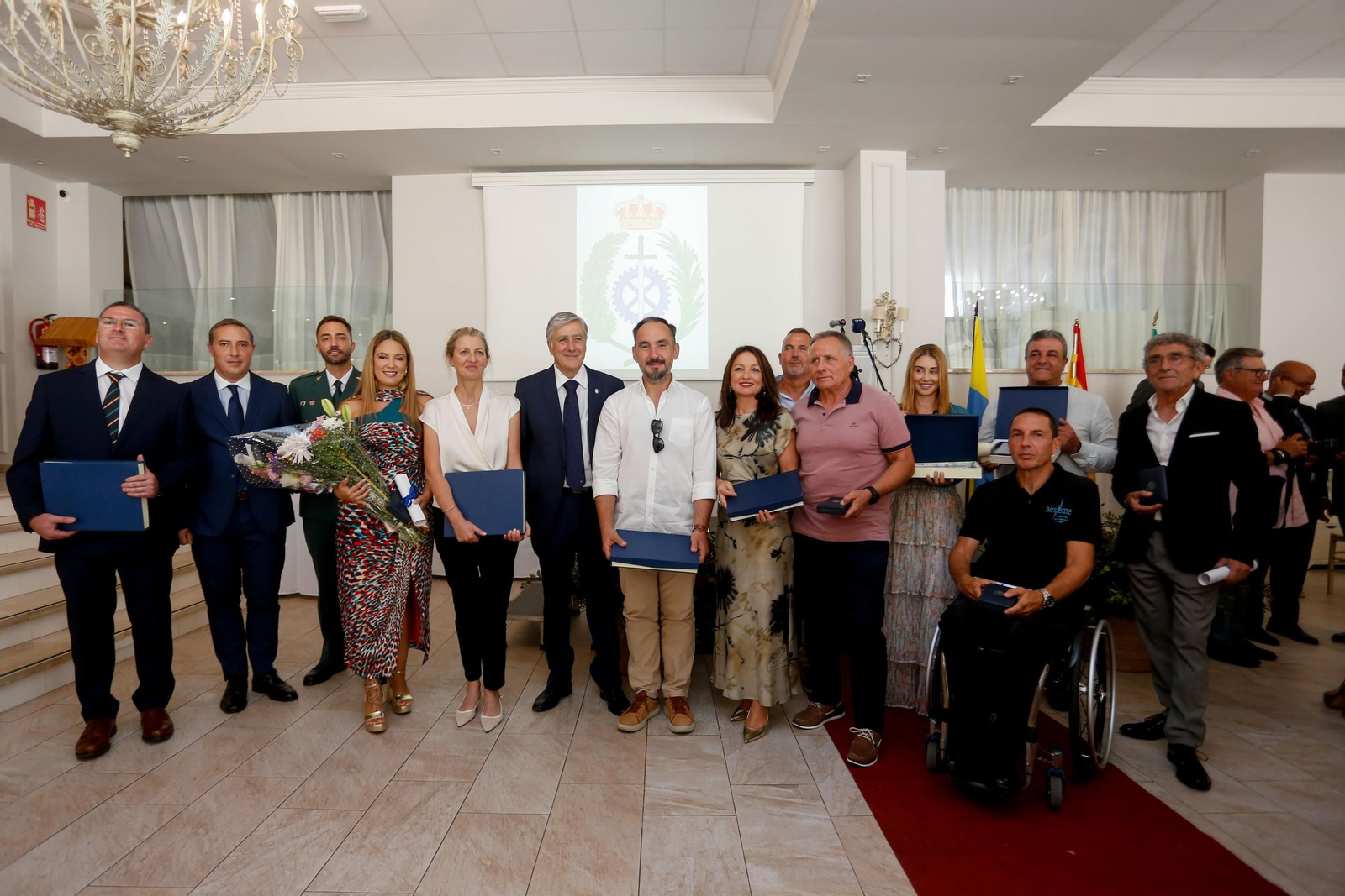 Imágenes de la celebración del Día de la Merced por Instituciones Penitenciarias en Algeciras