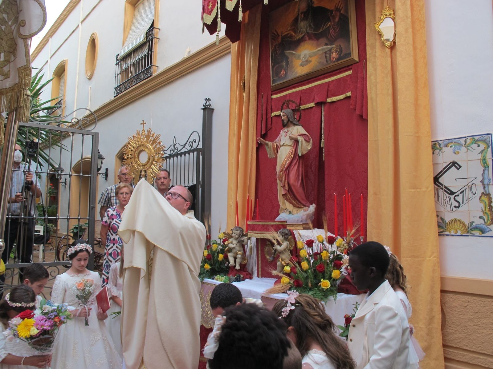 La procesión del Corpus Christi de Vera, en imágenes