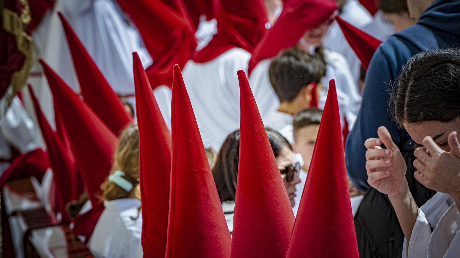 Imágenes de la salida de la Borriquita en la Semana Santa de Cádiz 2025