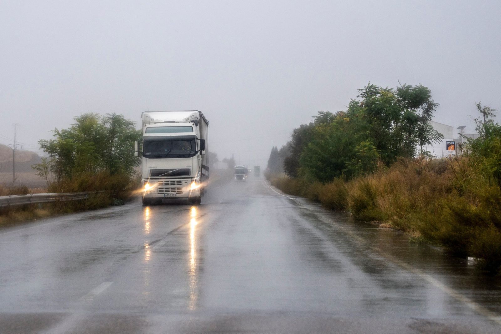 Efectos de la borrasca 'Bçárbara' a su paso por Toledo