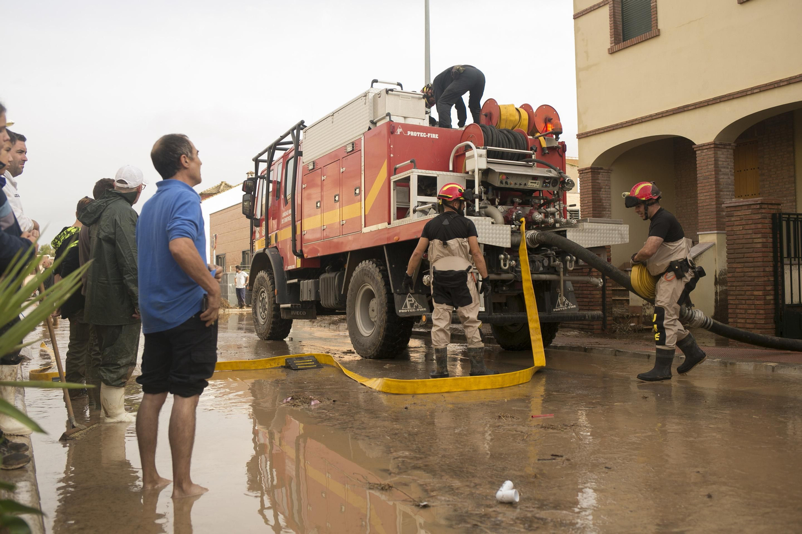 Despliegue del Ejército en la provincia por las inundaciones