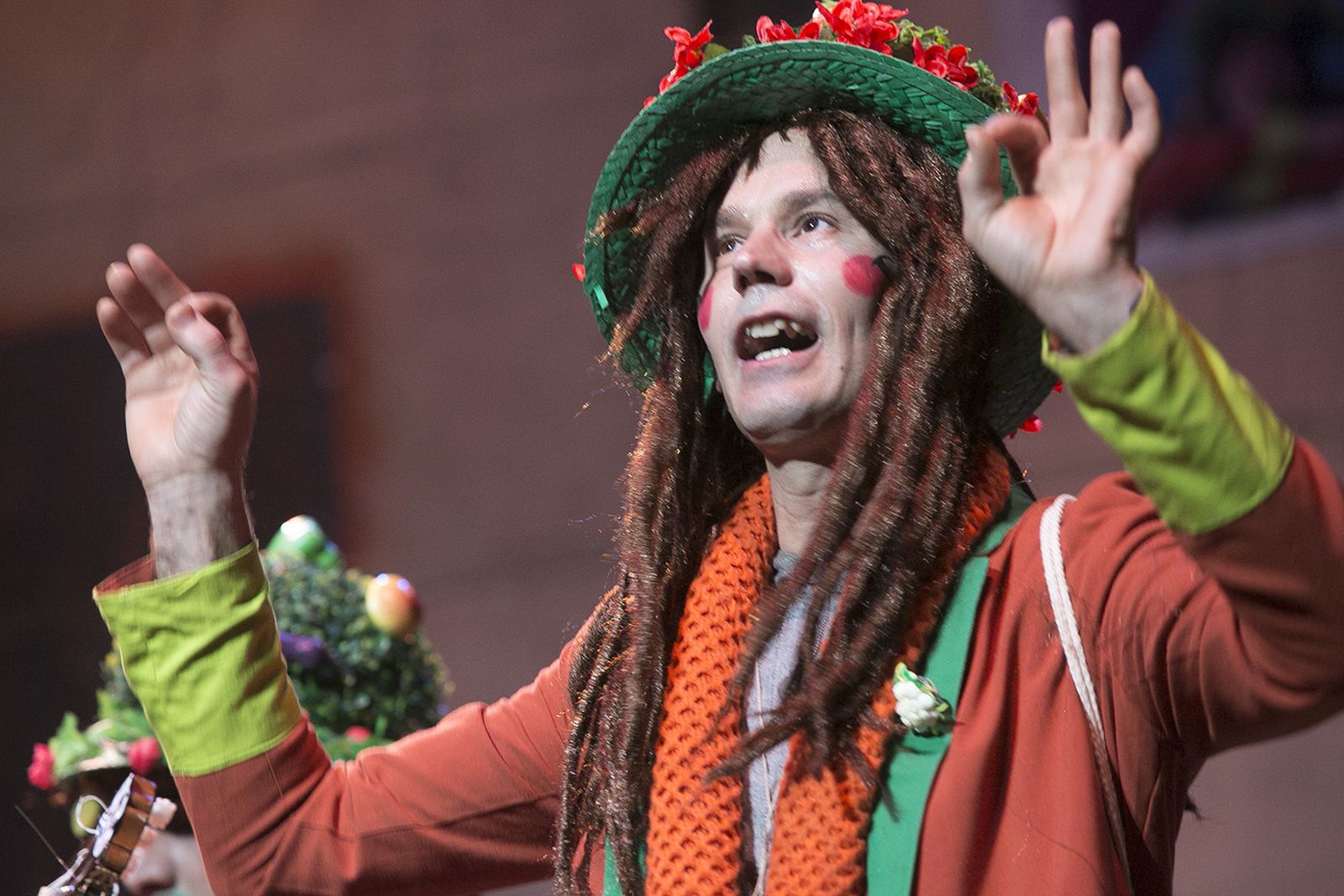 Las imágenes de la octava preliminar del Carnaval Colombino