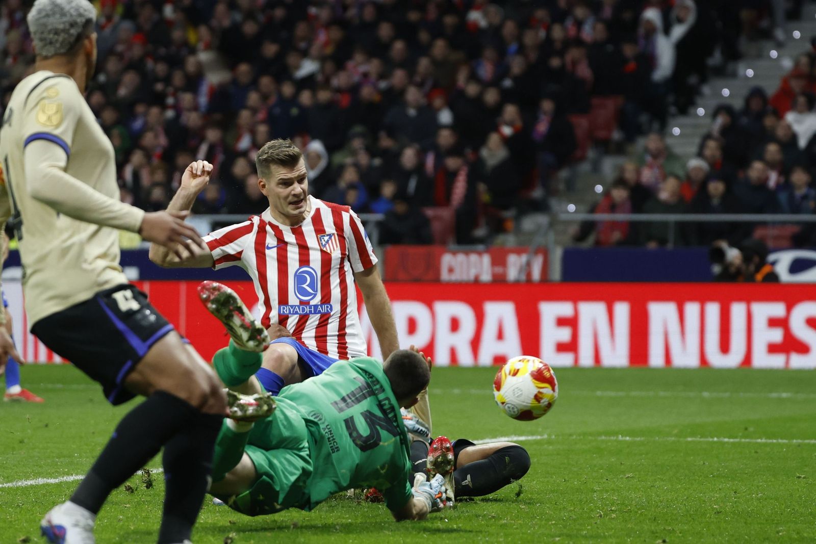 Las fotos del Atlético de Madrid-Barcelona